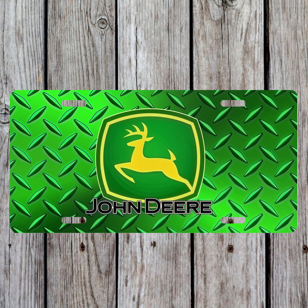 John Deere Custom Novelty License Plate