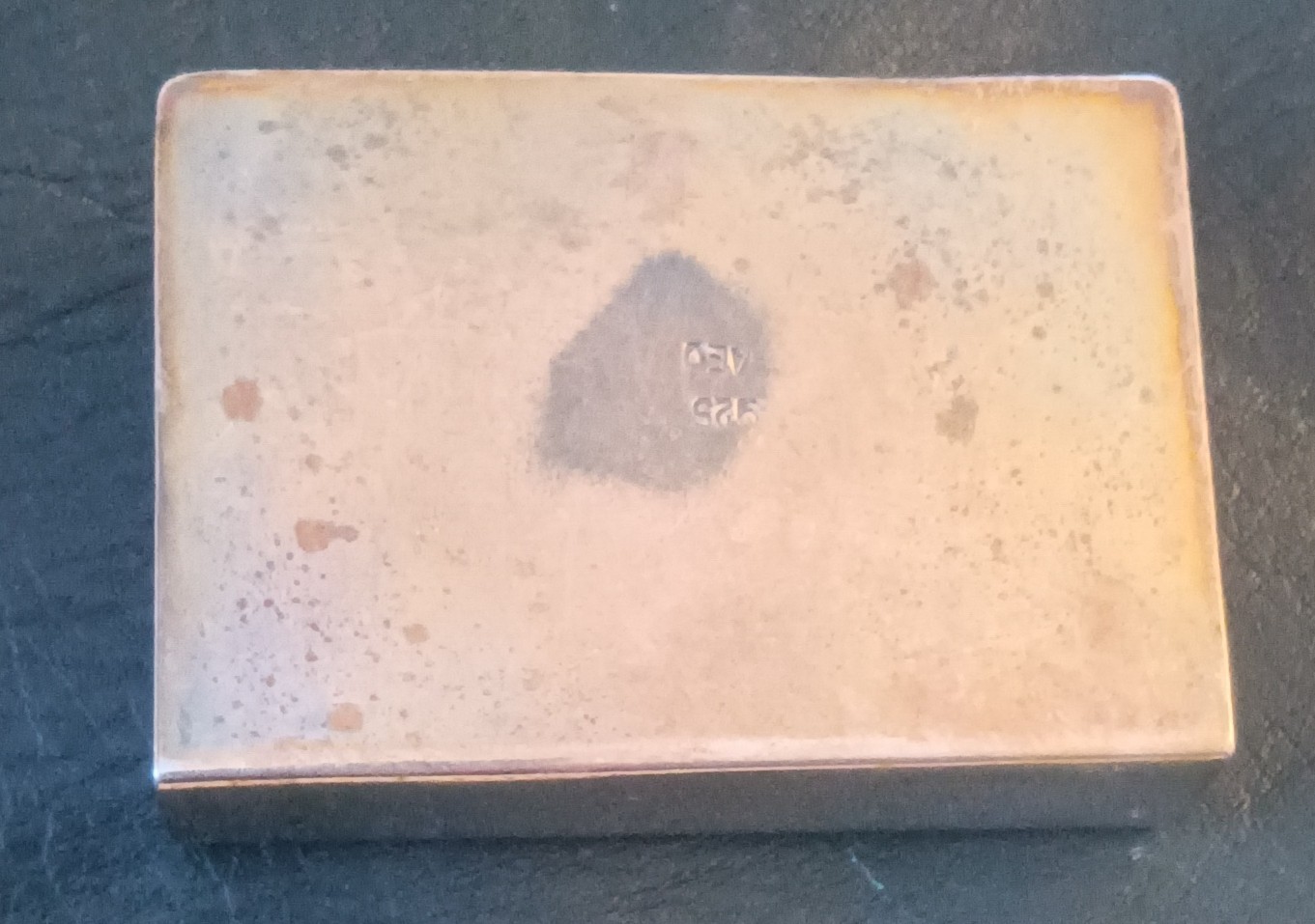 Sterling Silver Cigarette Pack Holder Peru .925 AEO