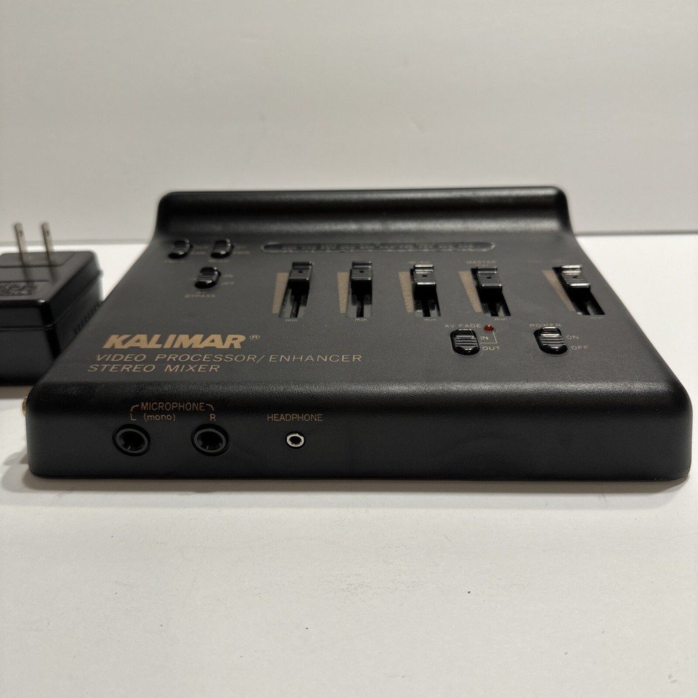 Kalimar Video Processor/Enhancer Stereo Mixer RARE Tested