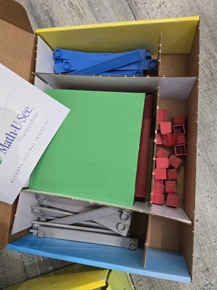 Math U See Manipulatives, Integer Block, Algebra 1 Paperback