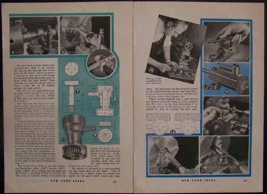 Thread Dial Indicator HowTo Build PLANS Chasing Cutting