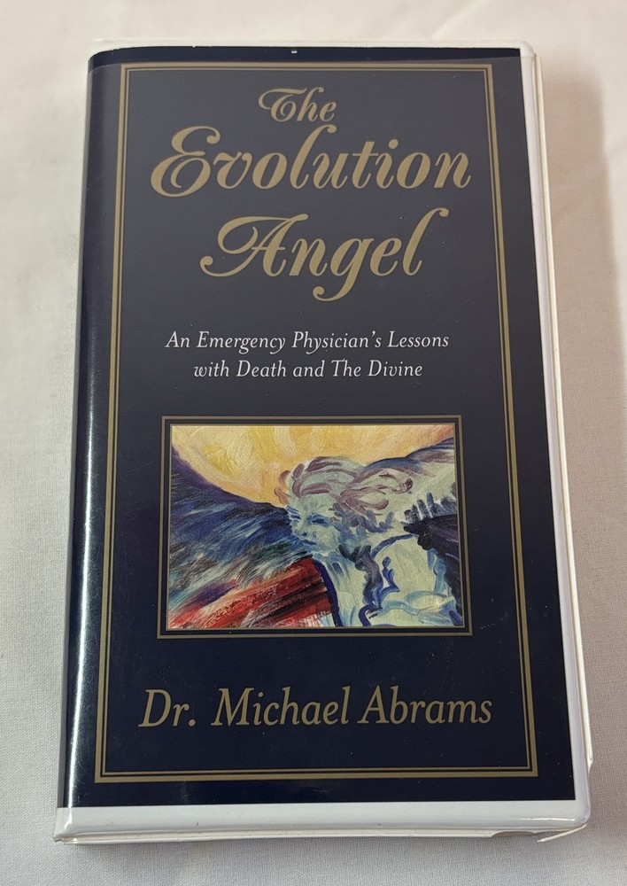 SIGNED cassette audiobook ~ Dr Michael Abrams THE EVOLUTION ANGEL