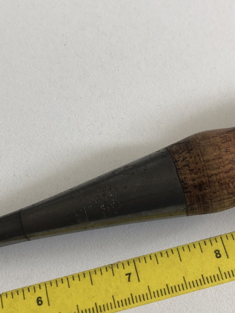 Stanley Everlasting Chisel No.20 Rare 1/4”Antique Solid CabinetMaker Carpenter