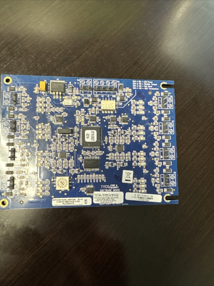 Software House AS0073-000 MO 8RD Input Bus Module Tested & Working