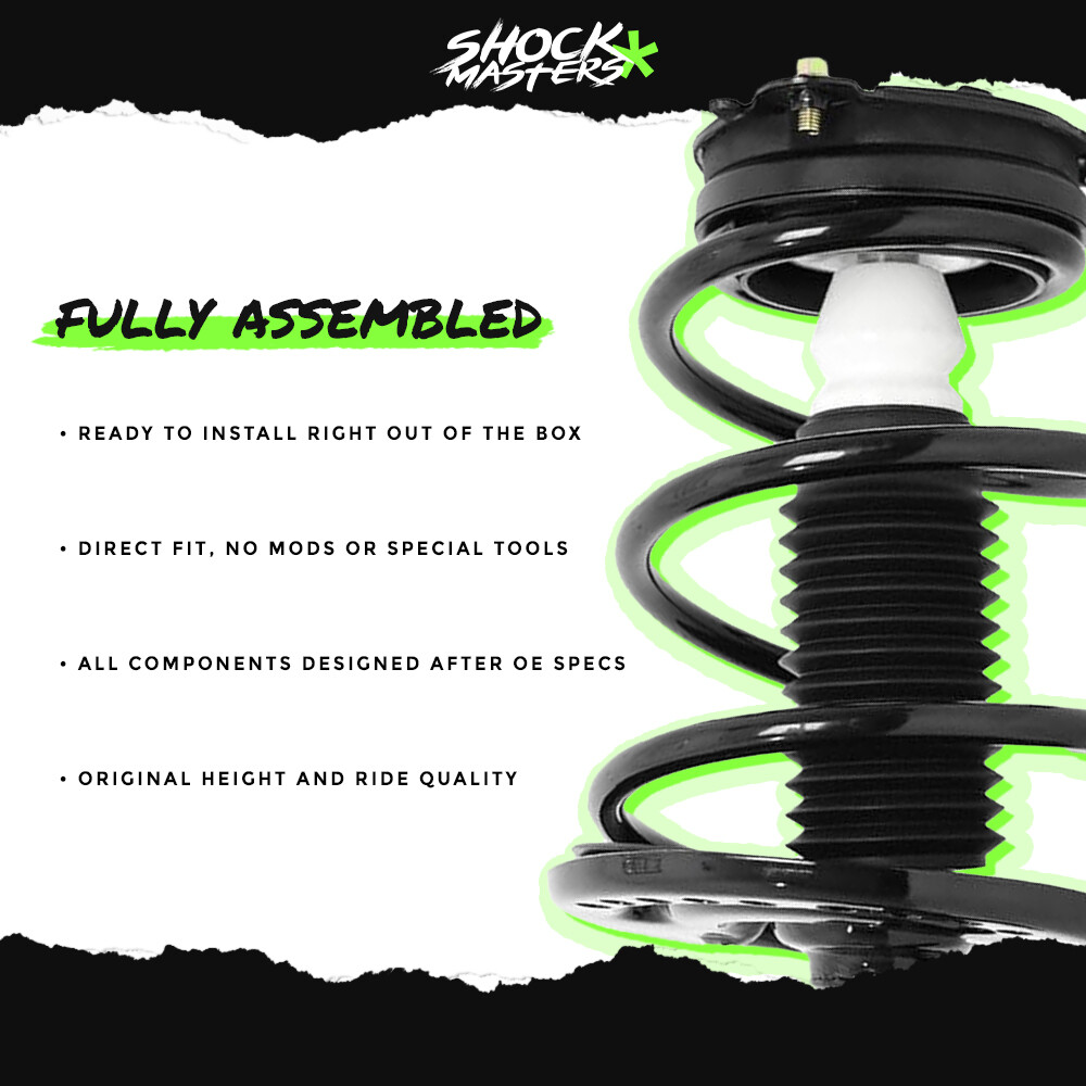Front Quick Complete Struts & Rear Shocks for 2012-2018 Ford Focus