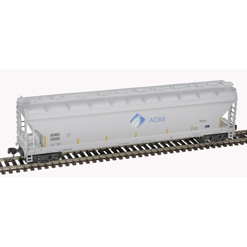 N PRESSUREAIDE COVERED HOPPER ADM [LEAF] #50008