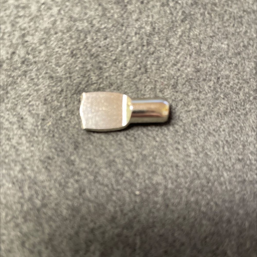 (10-Pack) Shelf Support Spoon Shape 1/4" Chrome