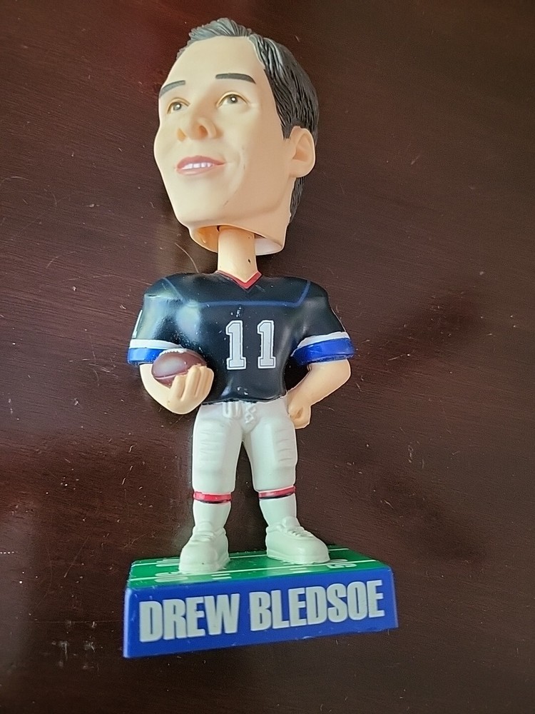 Upper Deck Collection Play Makers Drew Bledsoe Bobblehead 2004 Limited Edition