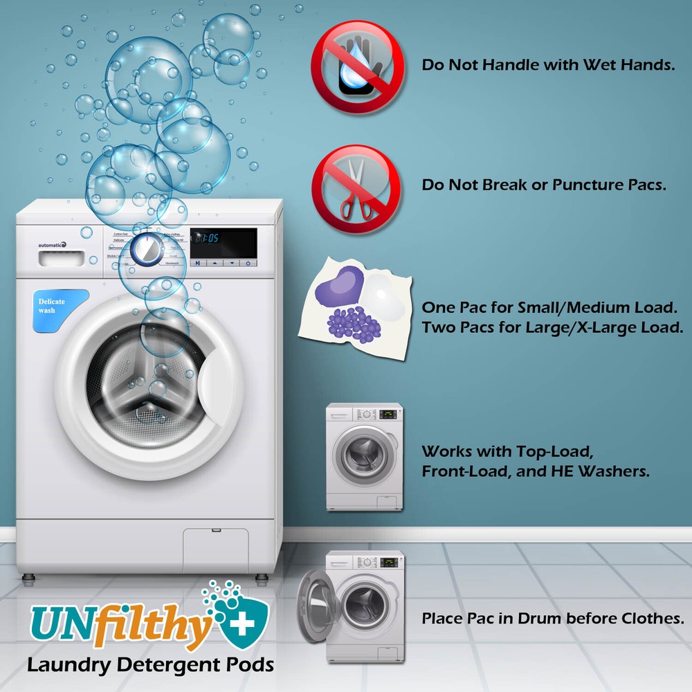 UNfilthy Laundry Detergent Pacs