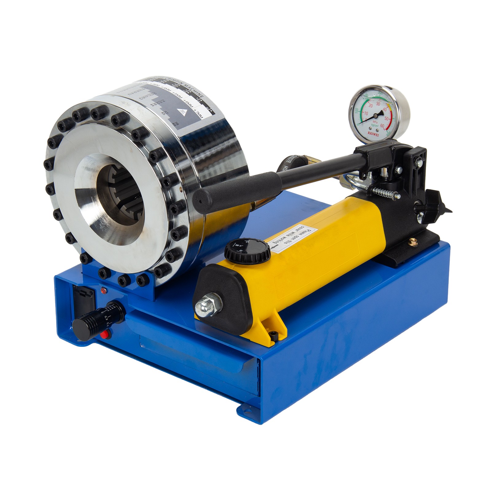 Portable Hydraulic Hose Crimper Pipe Crimping Machine 5600KN With 9 Sets Dies