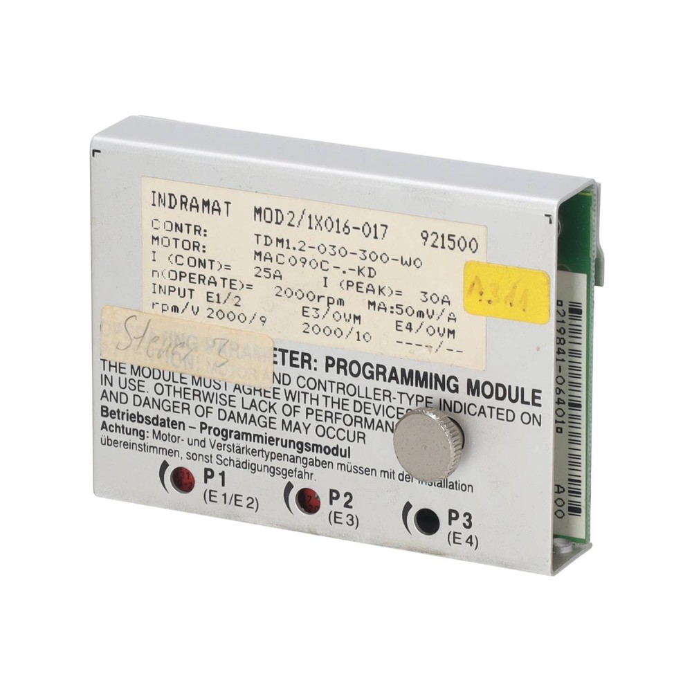 Indramat/Rexroth Programming Module MOD2/1X016-017 (921500) for