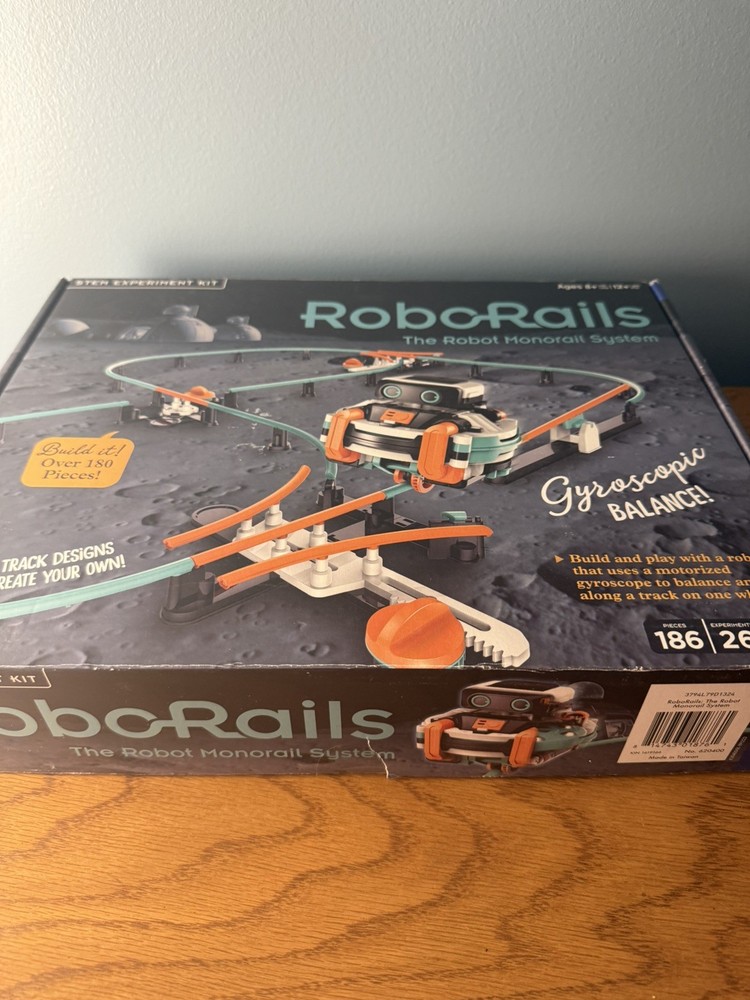 RoboRails The Robot Monorail System NEW Open Box