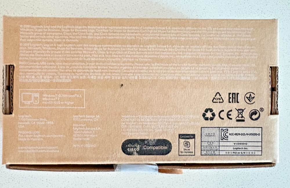 Logitech C925e Full HD Web Camera (960-001075)