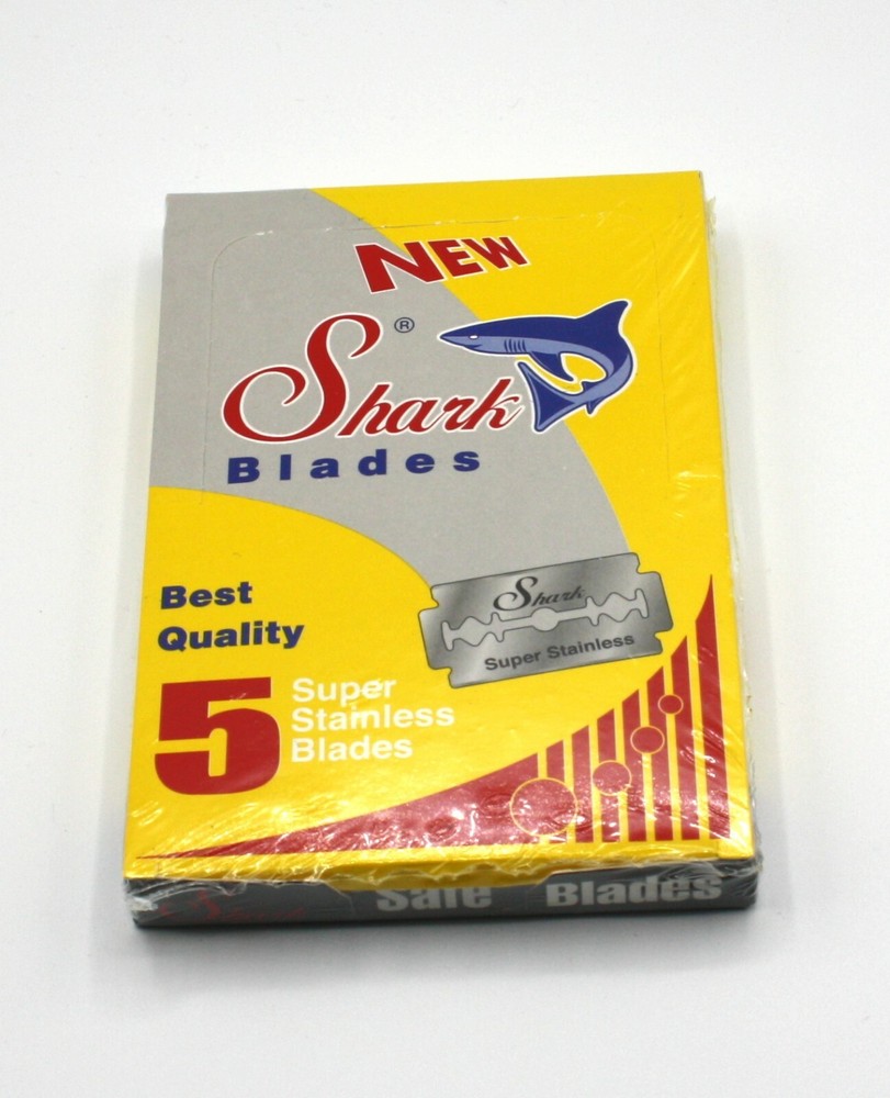 500 Shark Stainless Double Edge Razor Blades