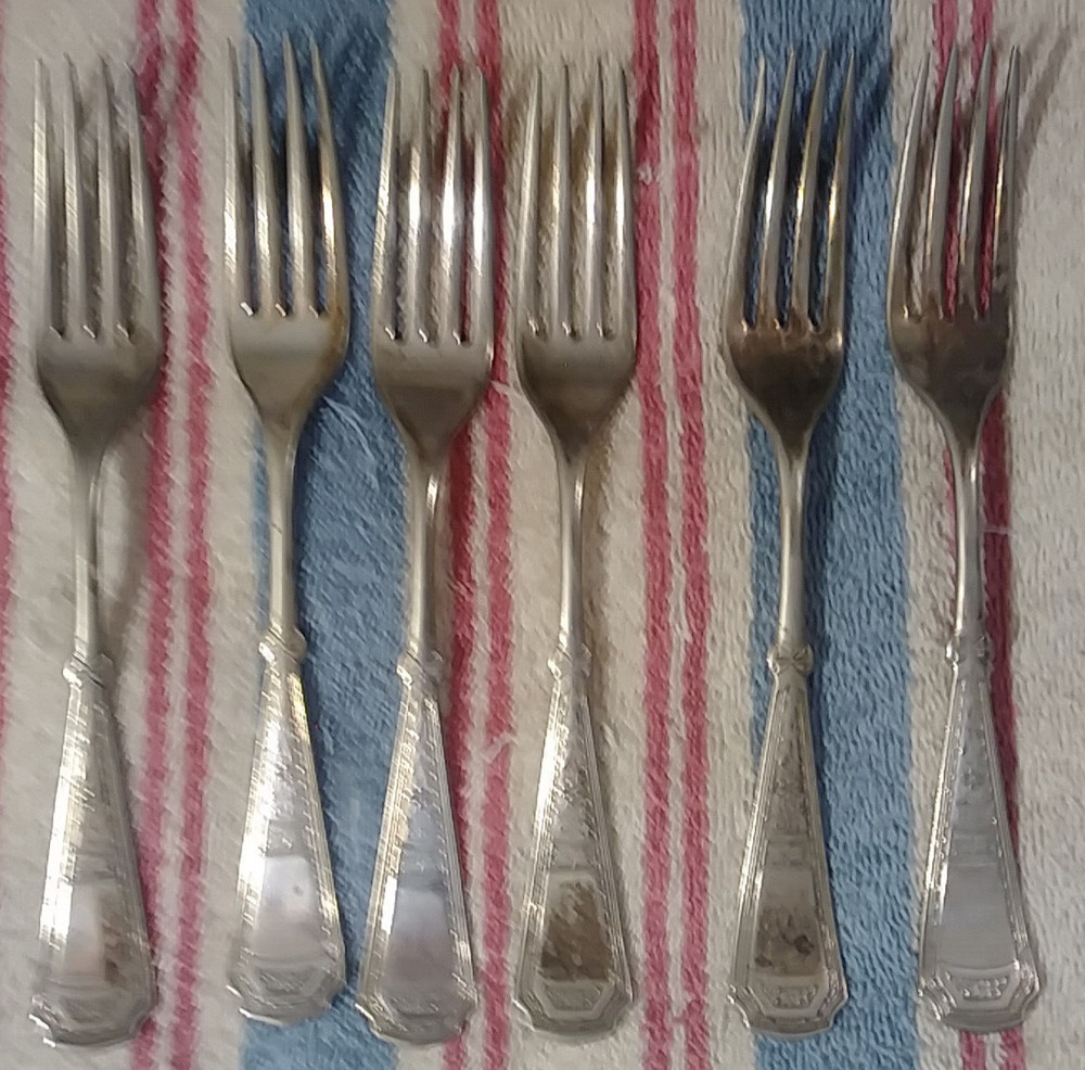 Countess Silverware Lot of 6 Forks