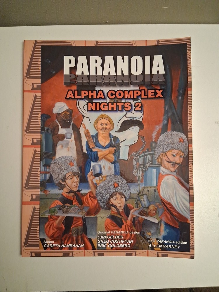 Mongoose Paranoia XP Alpha Complex Nights #2 VGC!!