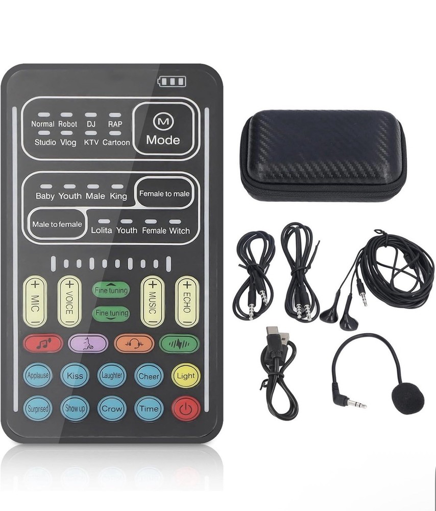 Sound Changer Lightweight Auditory Effects Box For Streamers And Content Maker