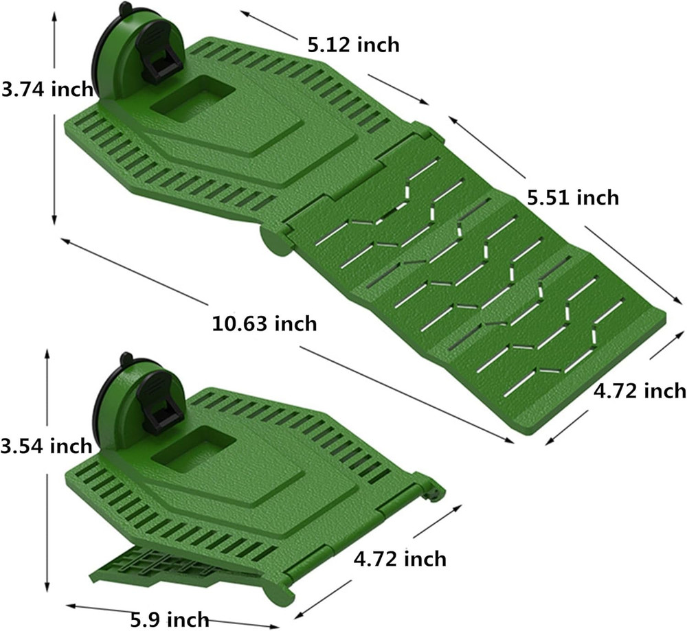 Turtle Resting Basking Platform, Foldable Turtle Ramp, Tortoise Climbing Ladd...