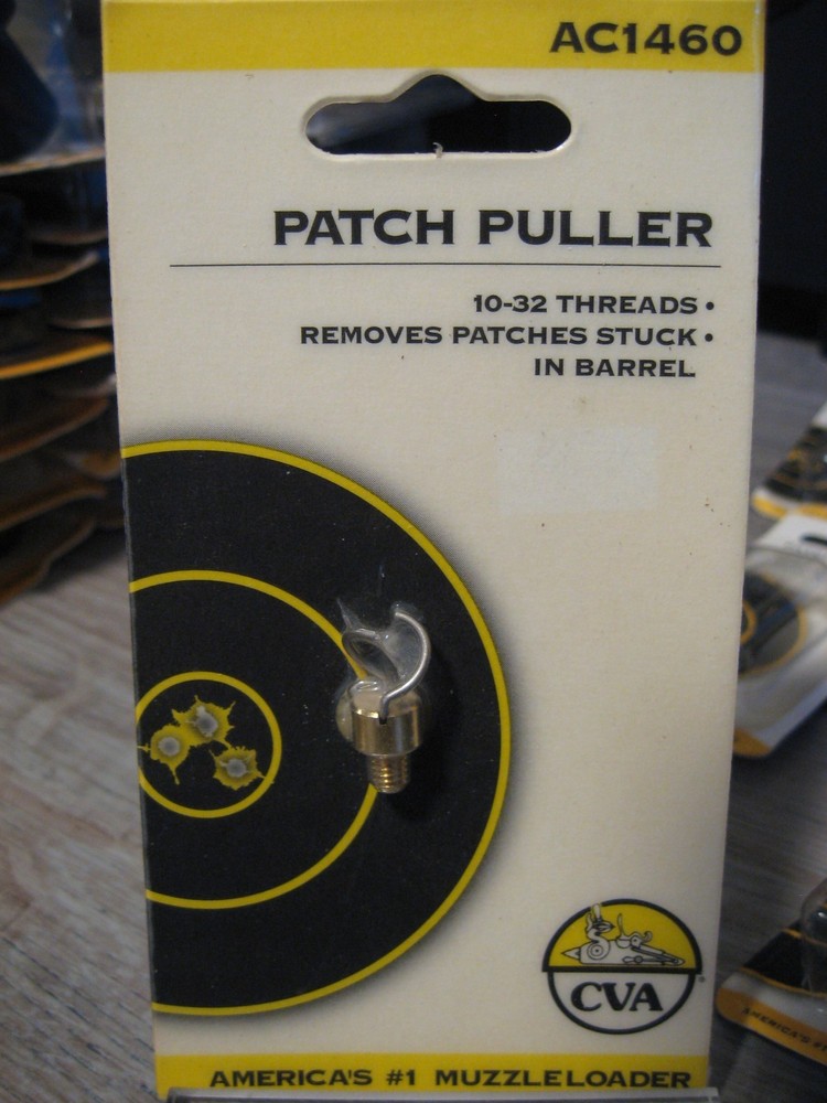 CVA Muzzleloader Patchpuller Patch Puller Worm End - 10-32 Threads - AC1460