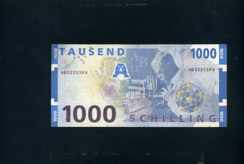 Austria 1000 schillings 1997 - VF