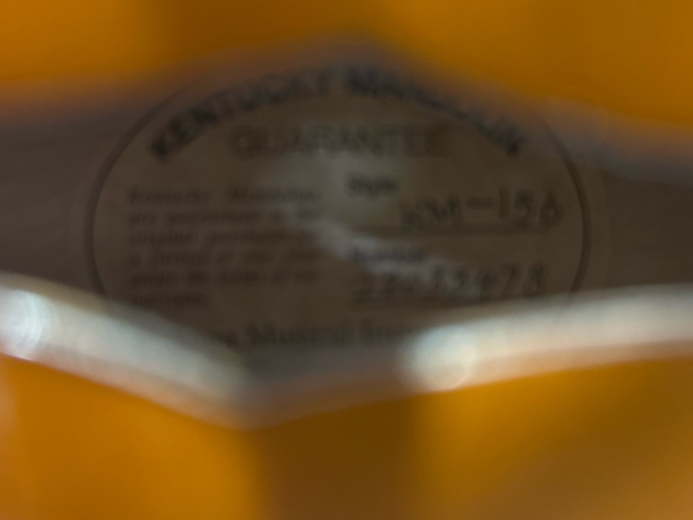 KENTUCKY MANDOLIN KM-156 8-STRING (P22016212)