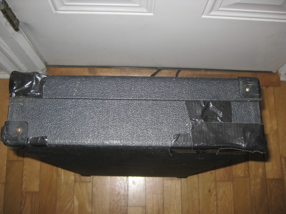 Oscar Schmidt Autoharp Case Hard Shell AC449 Black Fur Lined