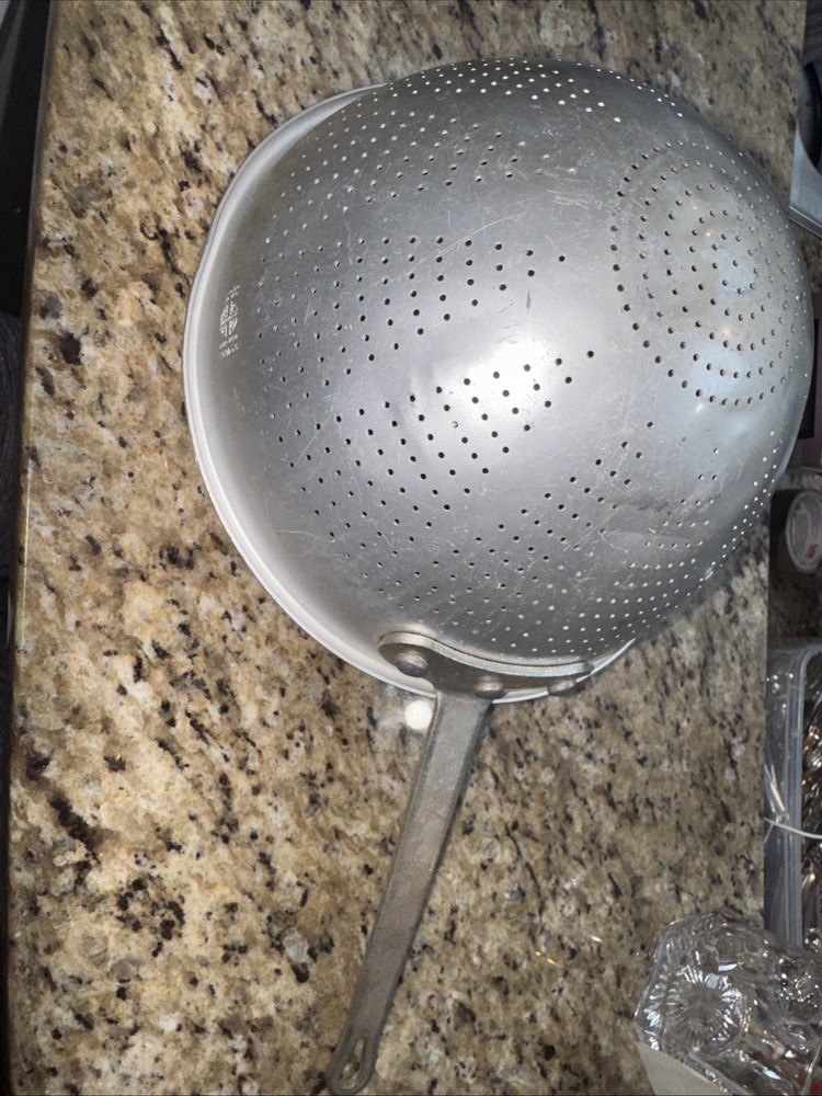 5 qt Aluminum Spaghetti Strainer Box E