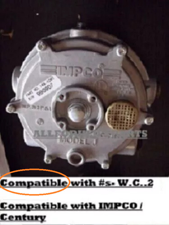 Model J Regulator Primer Button Spring COMPATIBLE with IMPCO W.C..2LBS / W.P.312