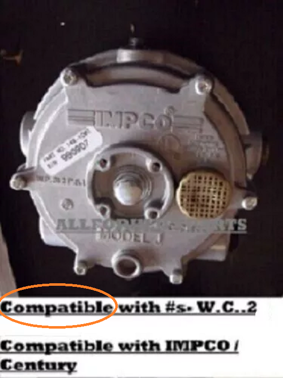 Model J Regulator Primer Button Spring COMPATIBLE with IMPCO W.C..2LBS / W.P.312