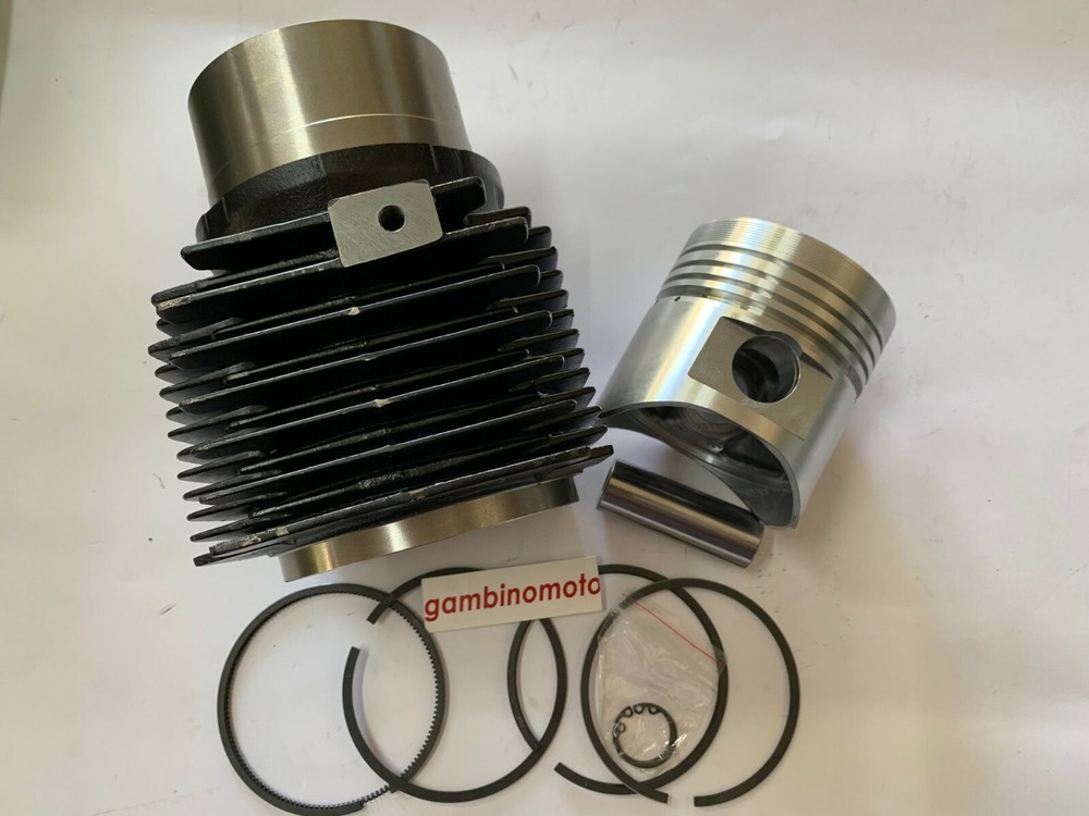 Cylinder Complete Piston For Engine Lombardini LDA450 - LDA451 - 3LD450 -