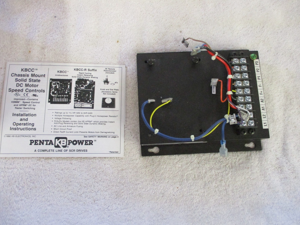 KB Electronics Chassis Mount Penta-Drive KBCC-125 9936F