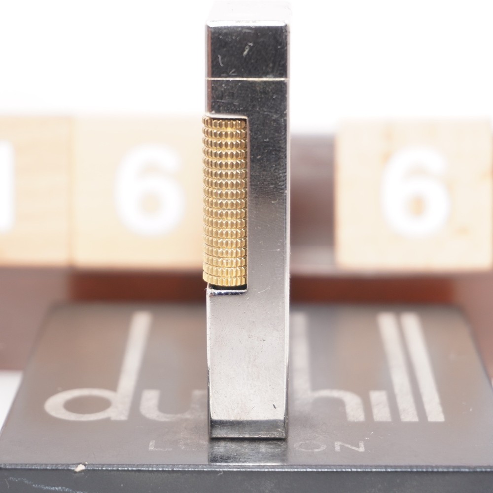 Dunhill Lighter Palladium Plate _Ultrasonically Cleaned_Working