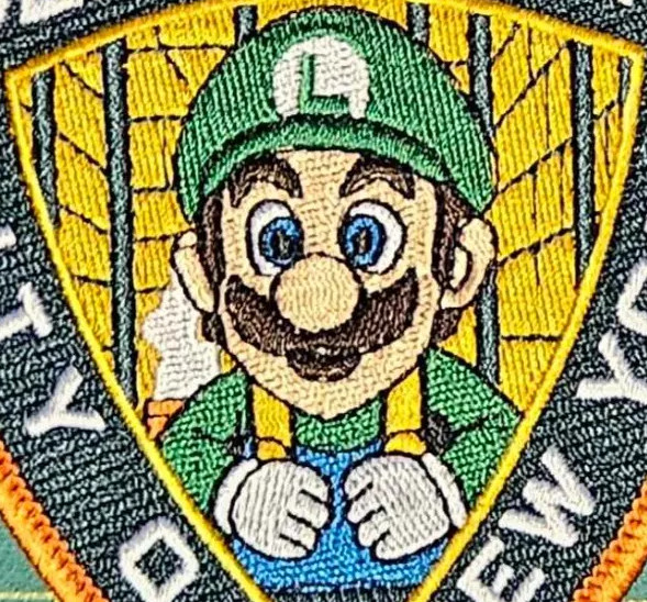 NYCD Luigi Free Me PatchGH3