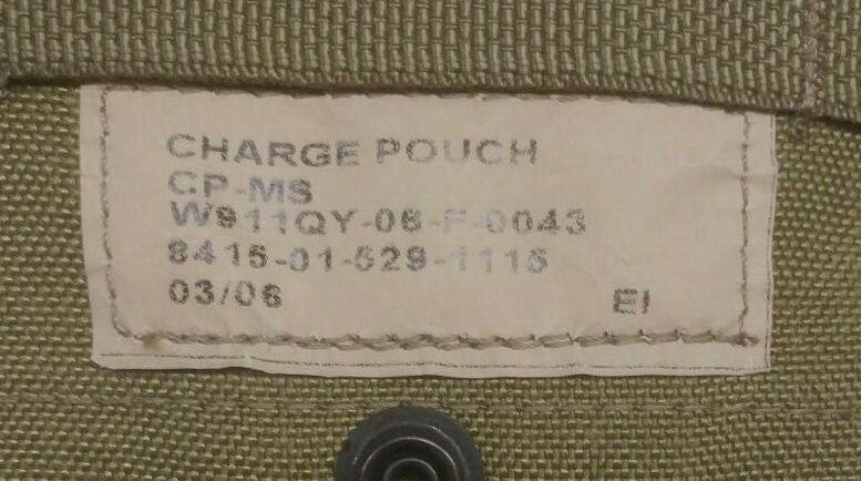 Eagle Industries MOLLE Charge Pouch (CP-MS) Khaki USMC
