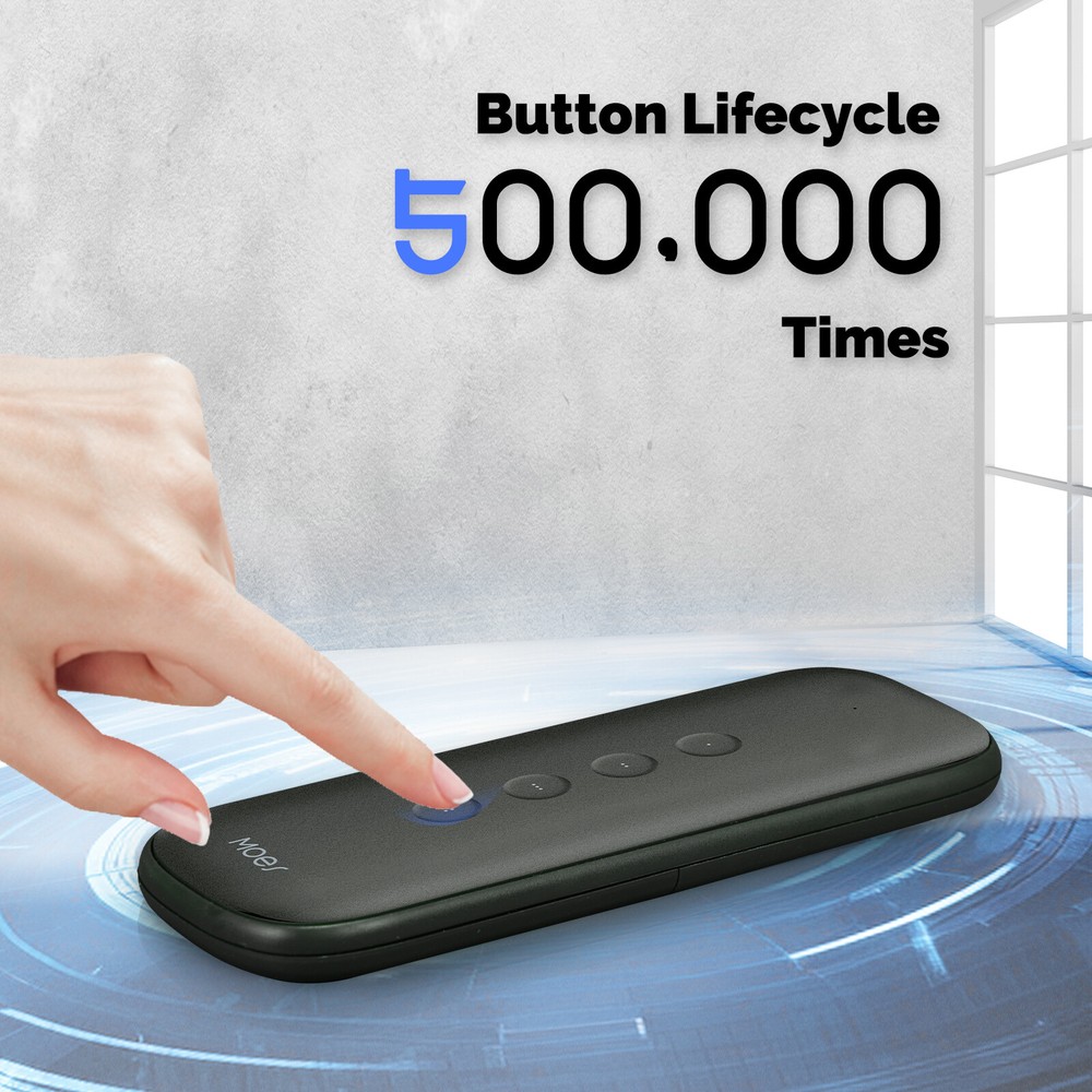 MOES ZigBee Smart Wireless 12-Scene Switch 4-Button Portable Remote Control APP