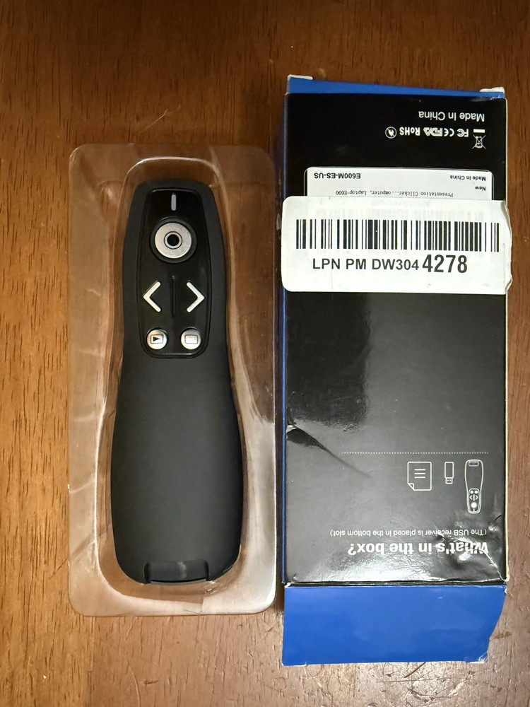 Powerpoint Presentation Clicker Wireless Presenter