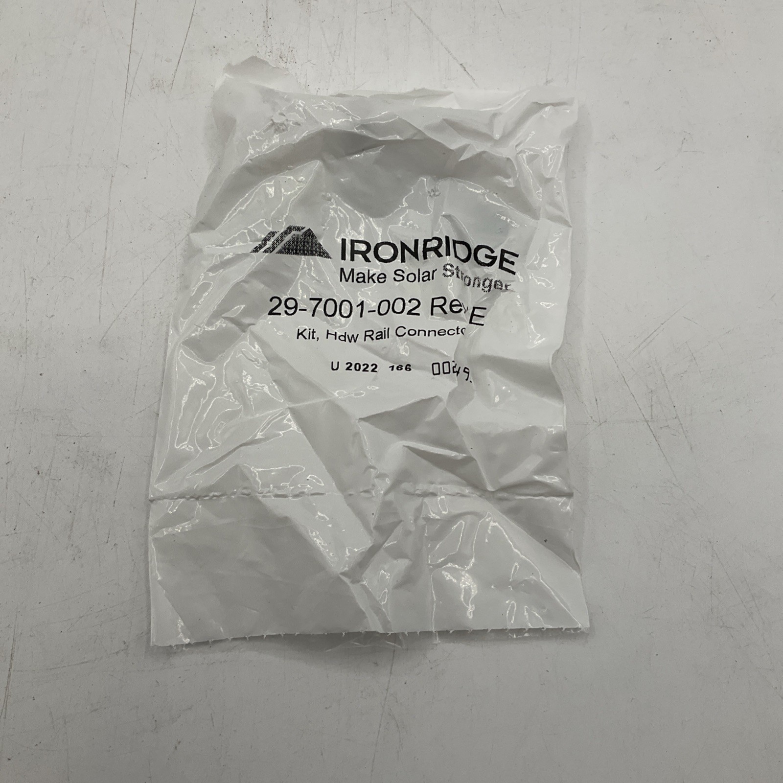 Lot of 215 IRONRIDGE 29-7001-002 Rev E Hdw Rail Connector Hardware Kit for Solar