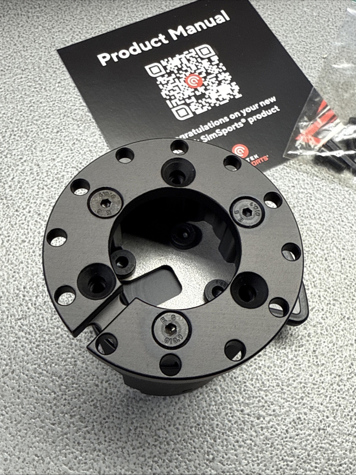 ASETEK SIM SPORTS LA PRIMA QUICK RELEASE ADAPTER