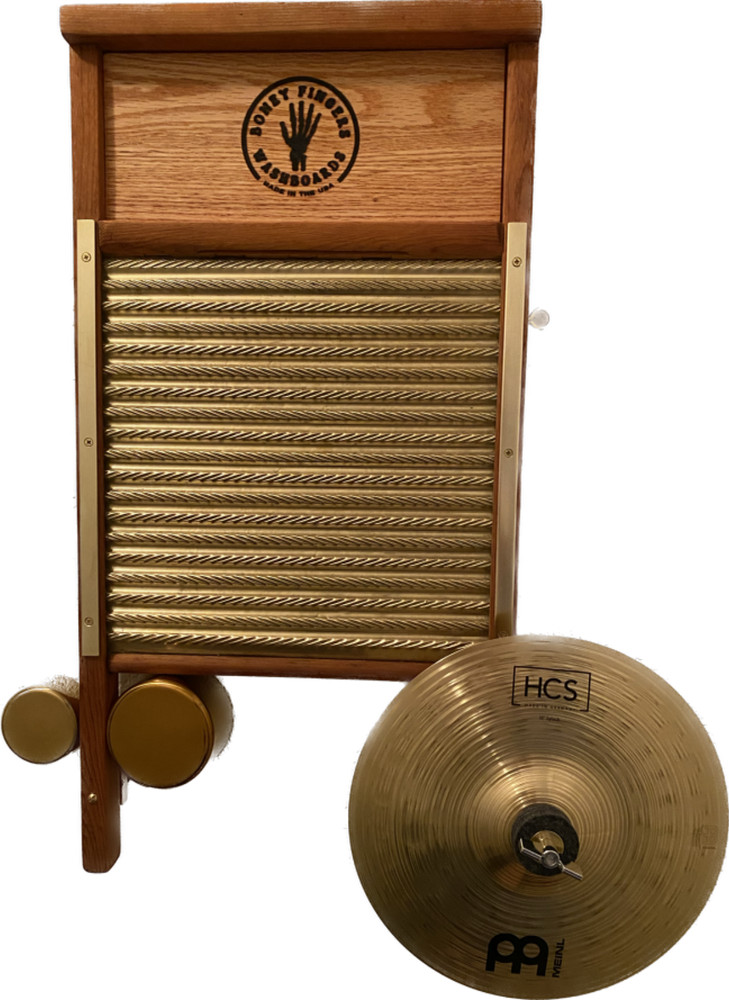 Musical Washboard Percussion Instrument