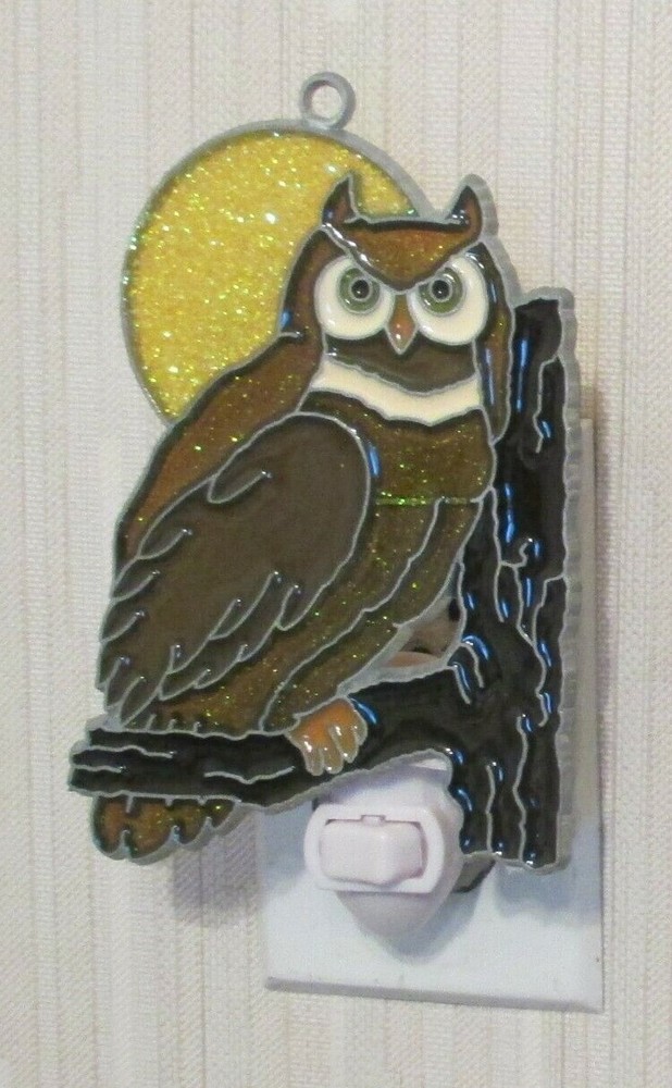 OWL NIGHTLIGHT (BIRD SUNCATCHER LIGHT)