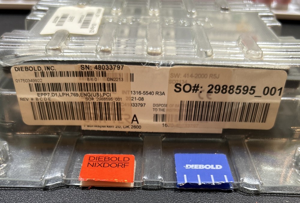 Diebold Keypad ATM EPP7,D1,LPH,769, ENG