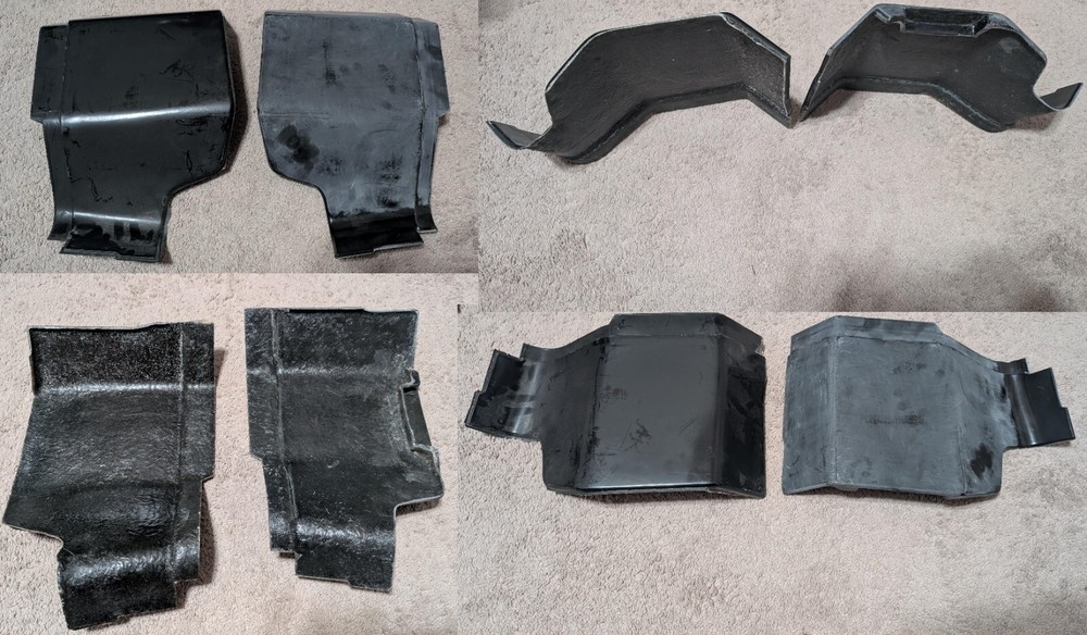 F-16 simulator Rear Glareshields