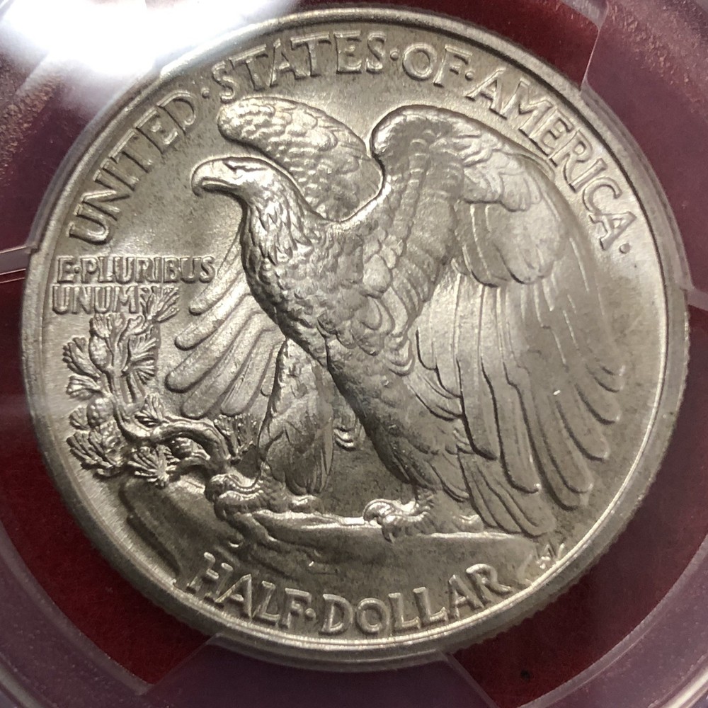 Nice 1942 Walking Liberty Half Dollar PCGS MS66