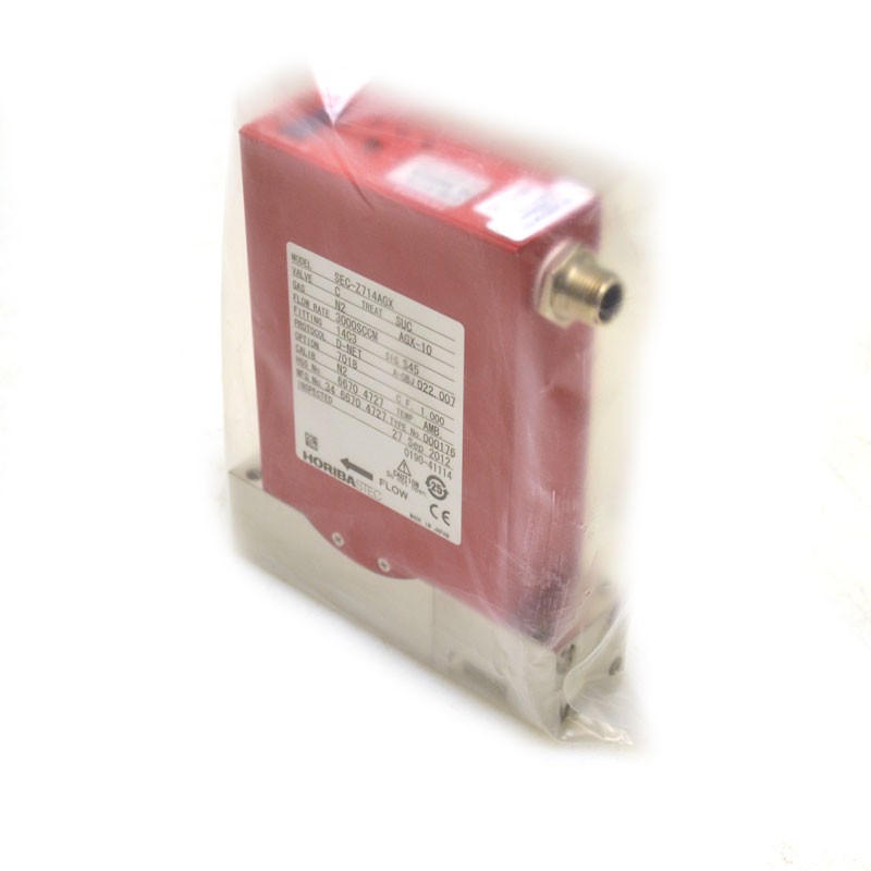 NEW Stec SEC-Z714AGX Mass Flow Controller D-Net MFC (CL2/500cc) C-Seals + Cert.