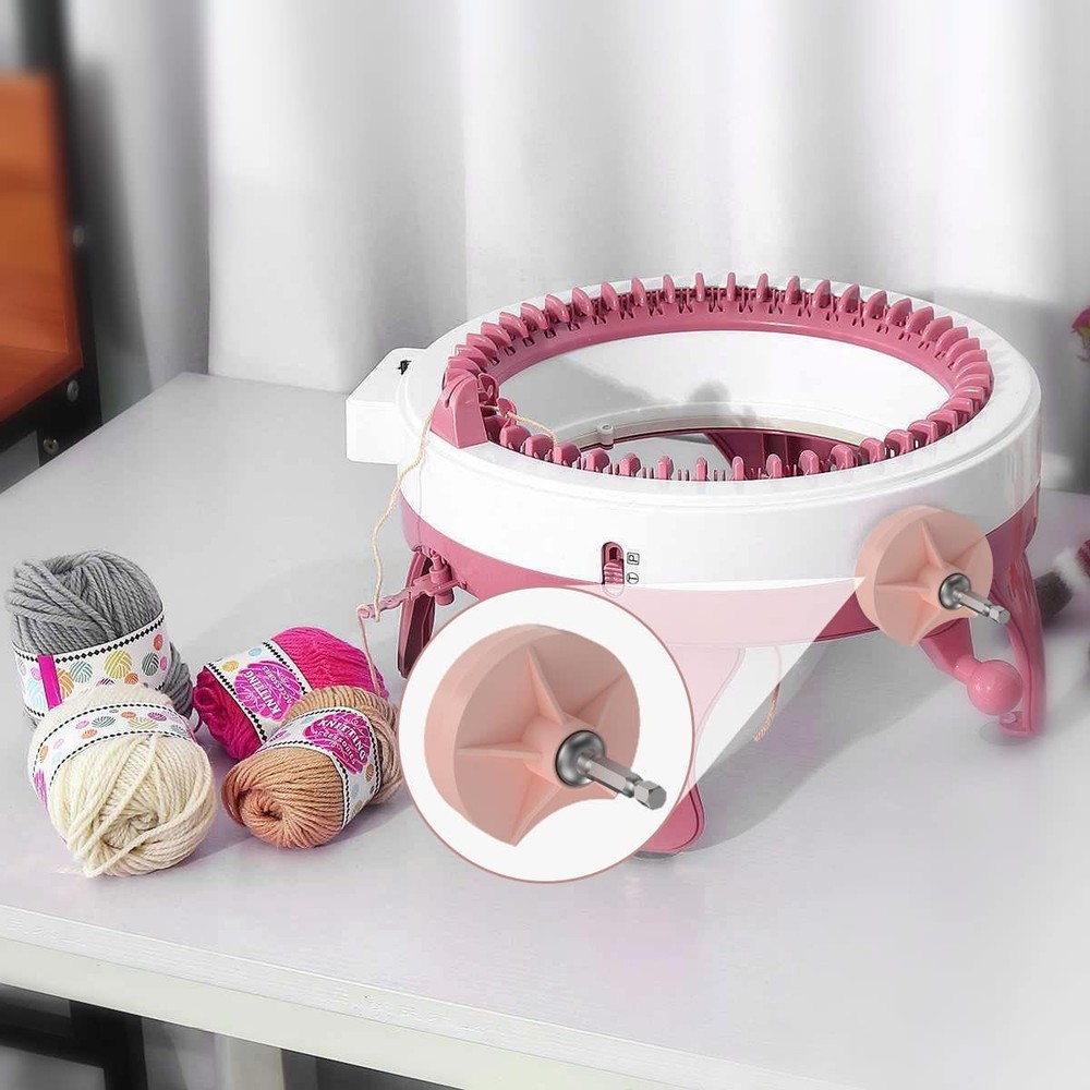 Knitting Machine Adapter,Quick Knit Machine Attachment with Power Screwdriver...
