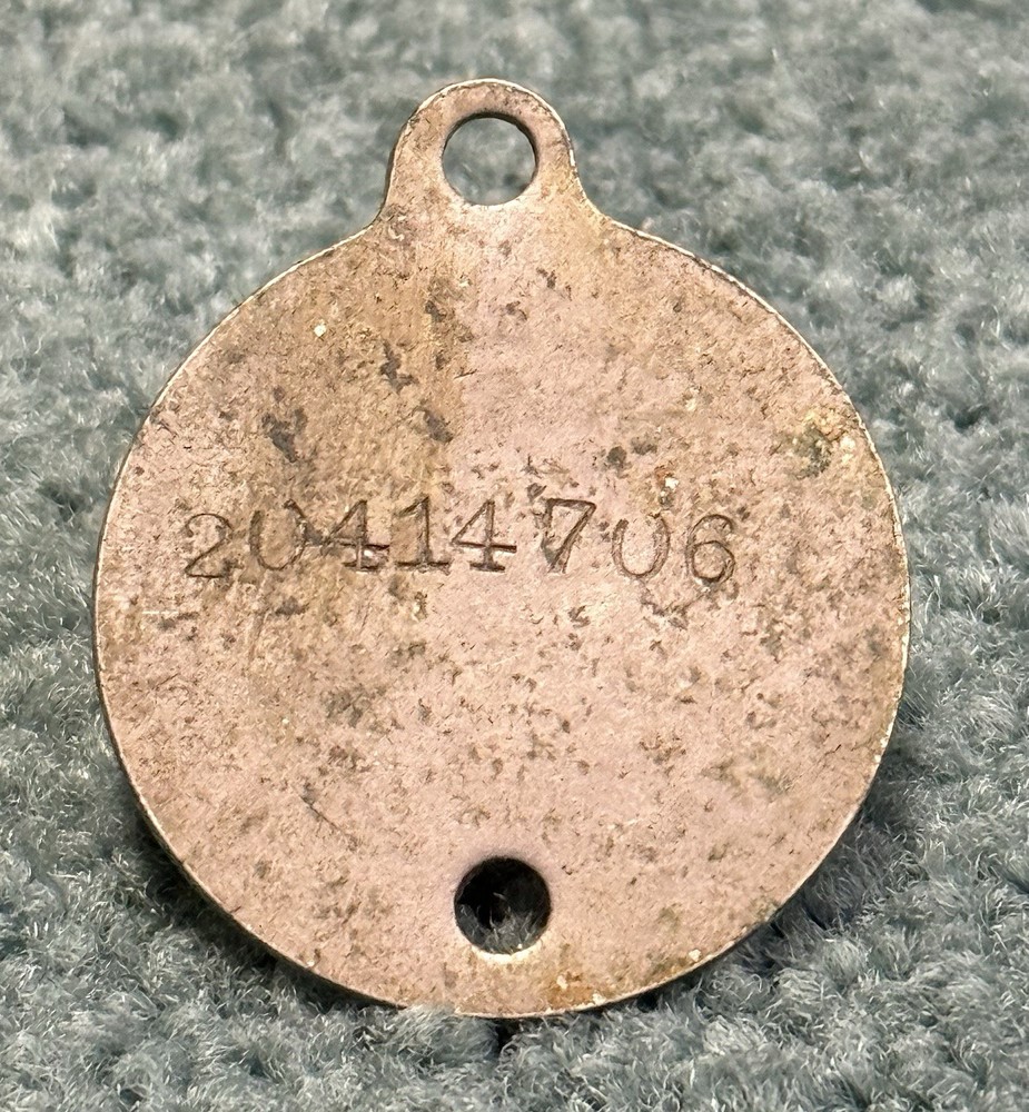Original Pre WWII M-1924 US Army Dog Tag