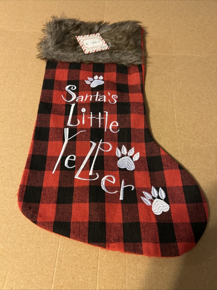 Dog Christmas Stocking NWT T11