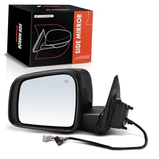 Driver Side Power Door Mirror - Compatible with Dodge Durango Left Driver Side