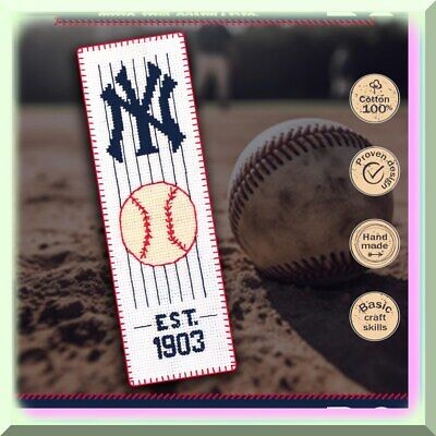 Handcrafted NY Baseball Bookmark