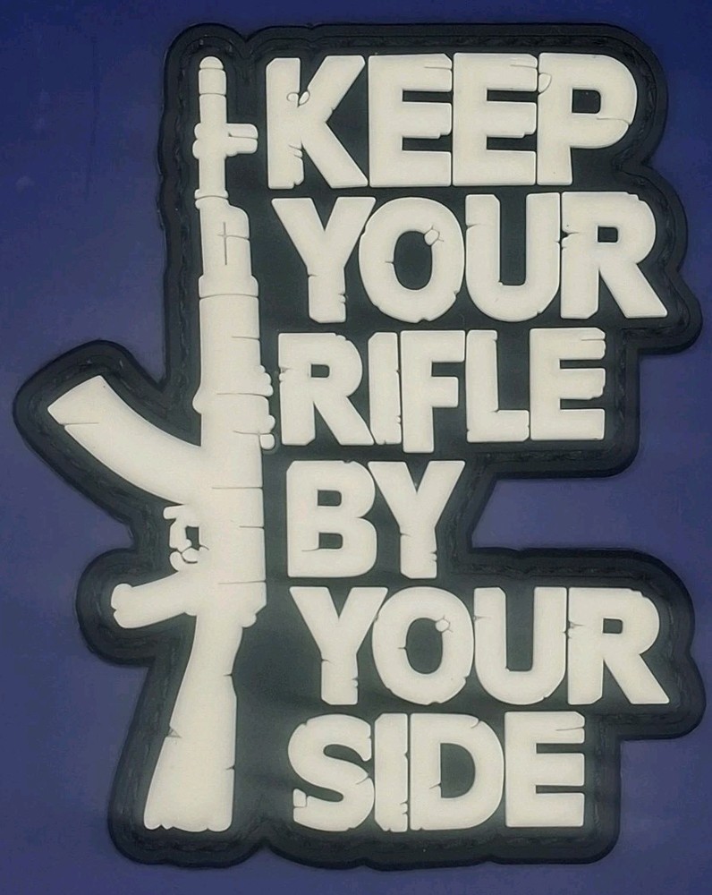 Tactical PVC Glow In The Dark Patch